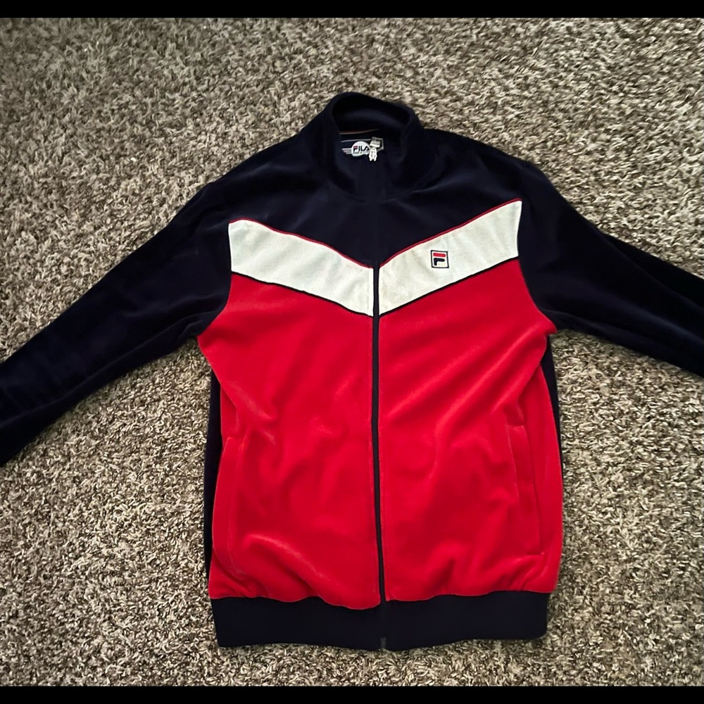 Fila velour sweater
